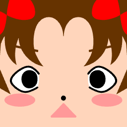 Square face icon example 4